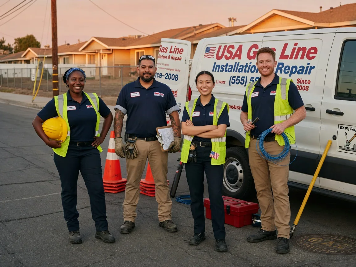 Gas Line Installation company in Metcalfe, MS